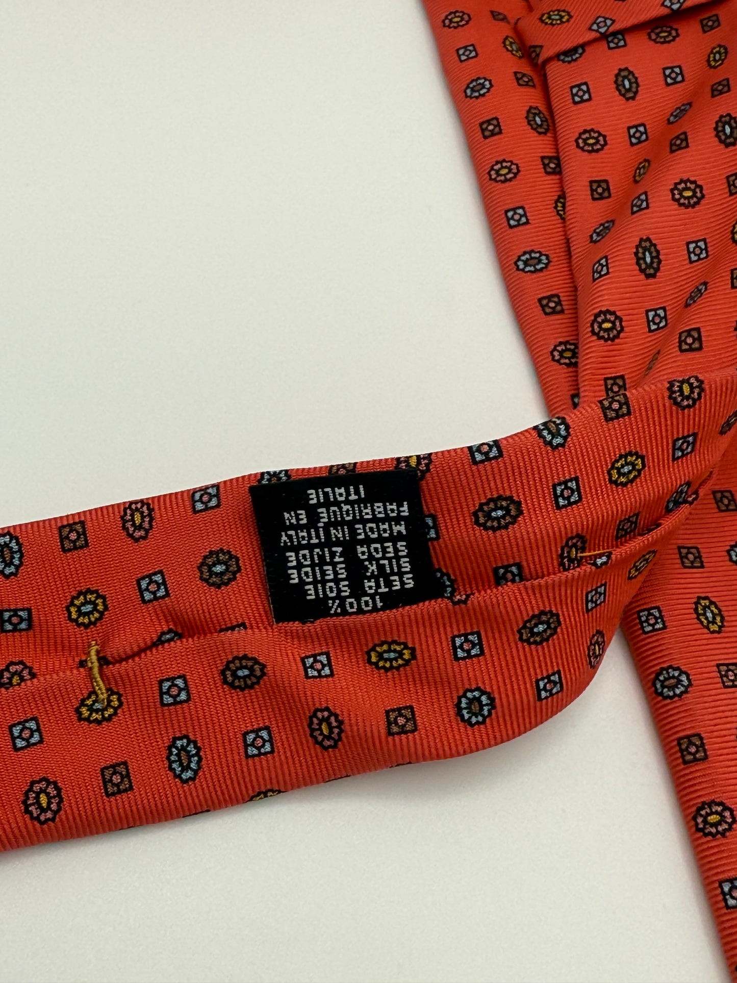 Sartorial 7-fold silk tie