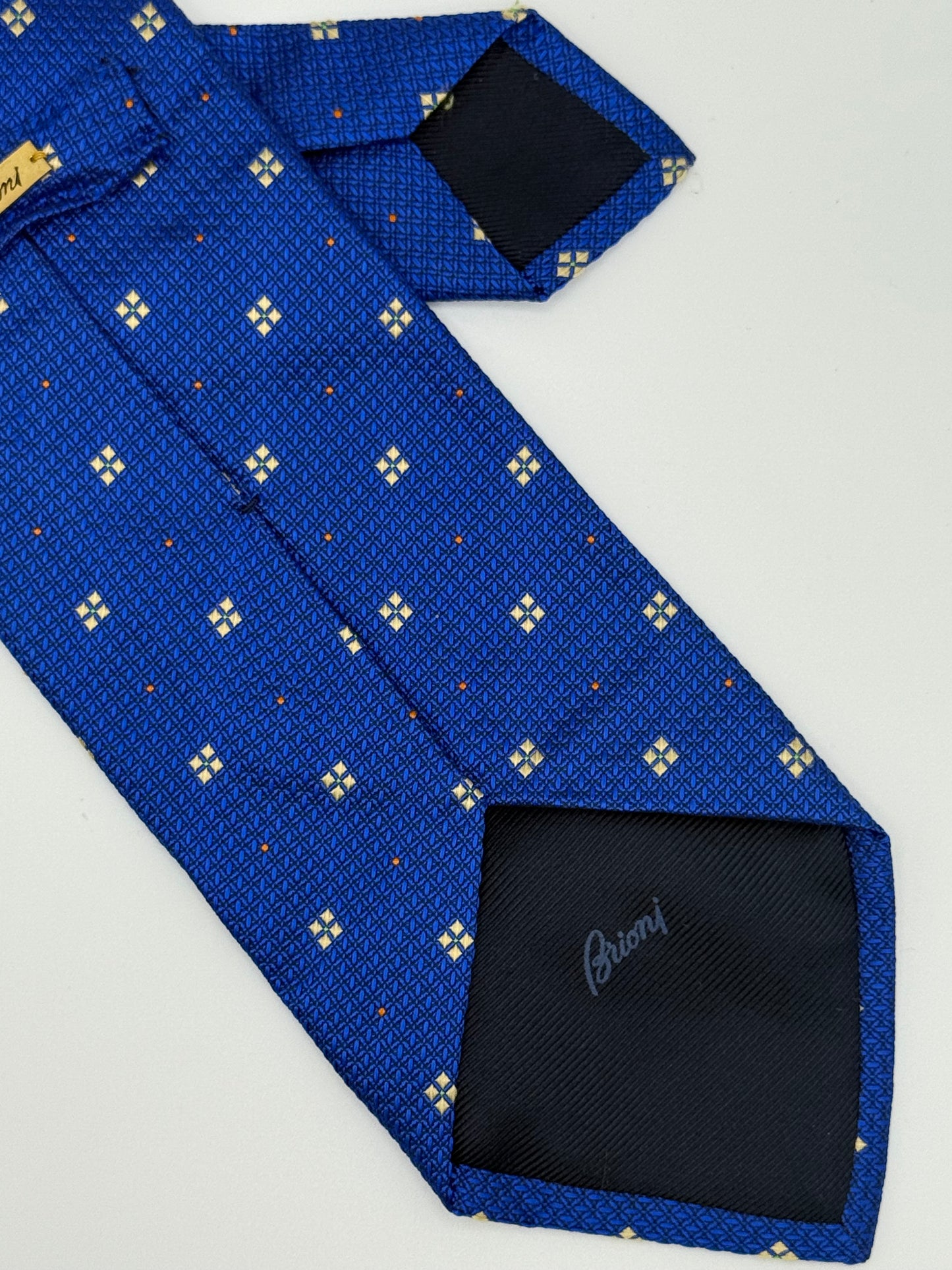 Blue Jacquard silk tie
