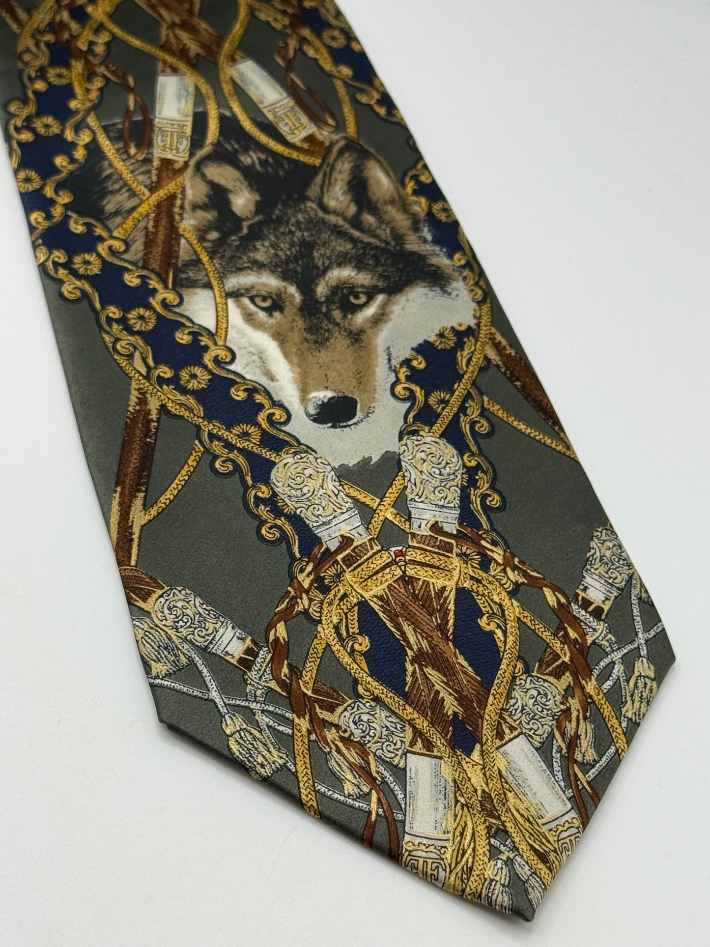 Cachi satin silk tie