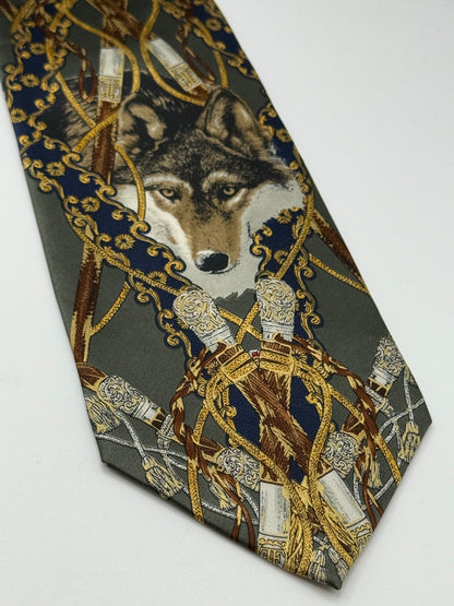 Cachi satin silk tie