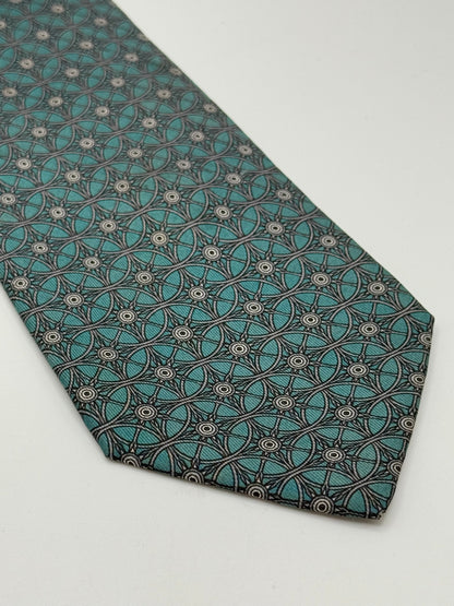 Light blue twill silk tie