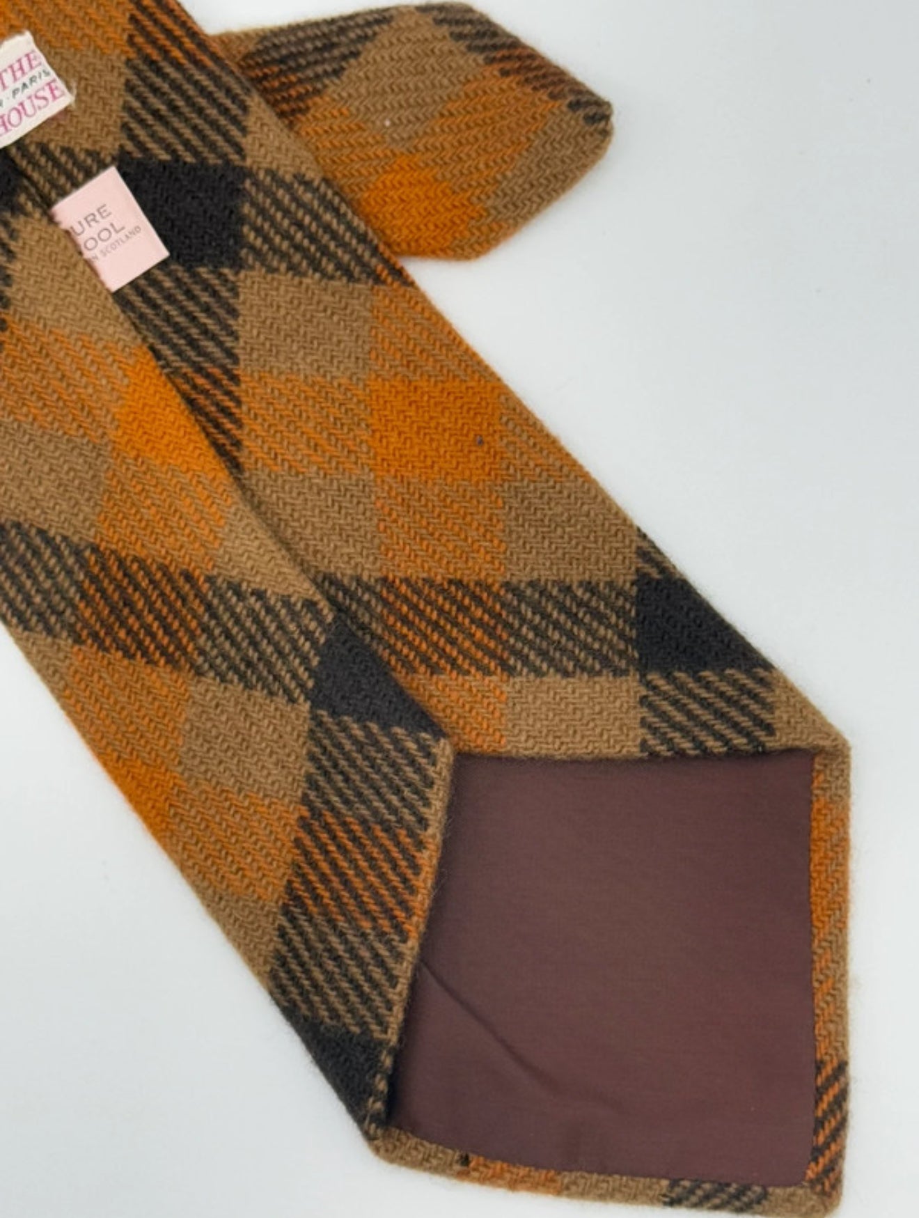 Scotch house wool tie