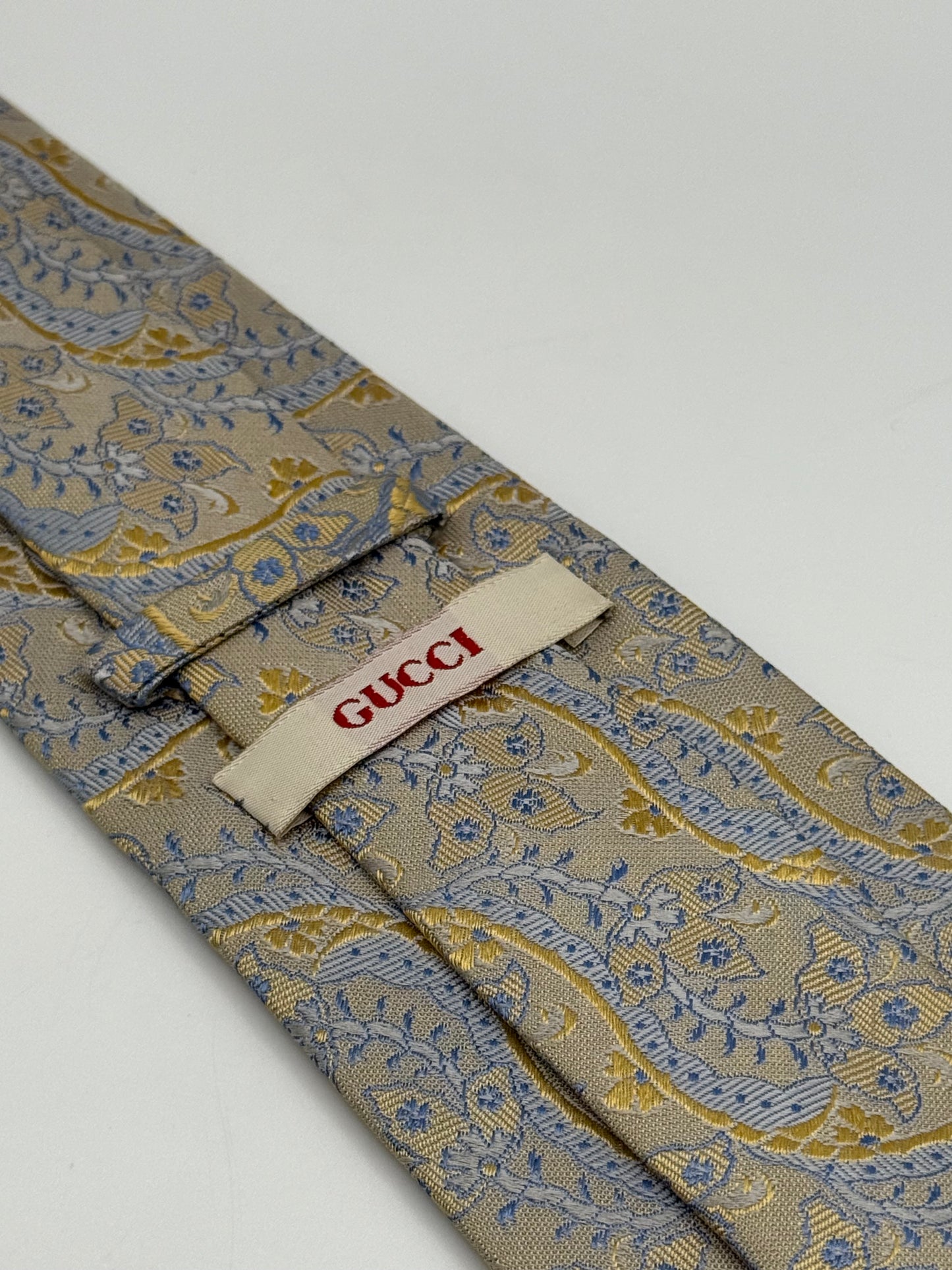 Jacquard silk tie whit GG logo