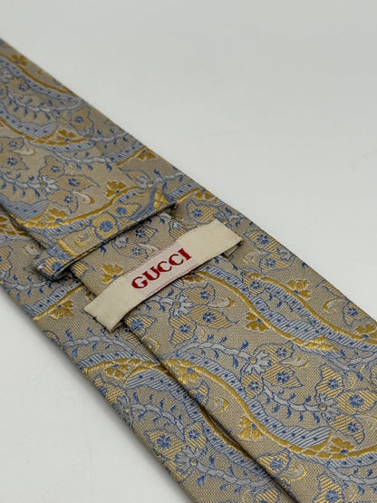 Jacquard silk tie whit GG logo