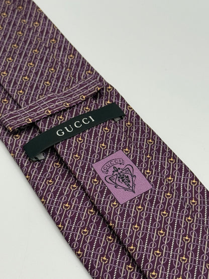 Pink twill silk tie