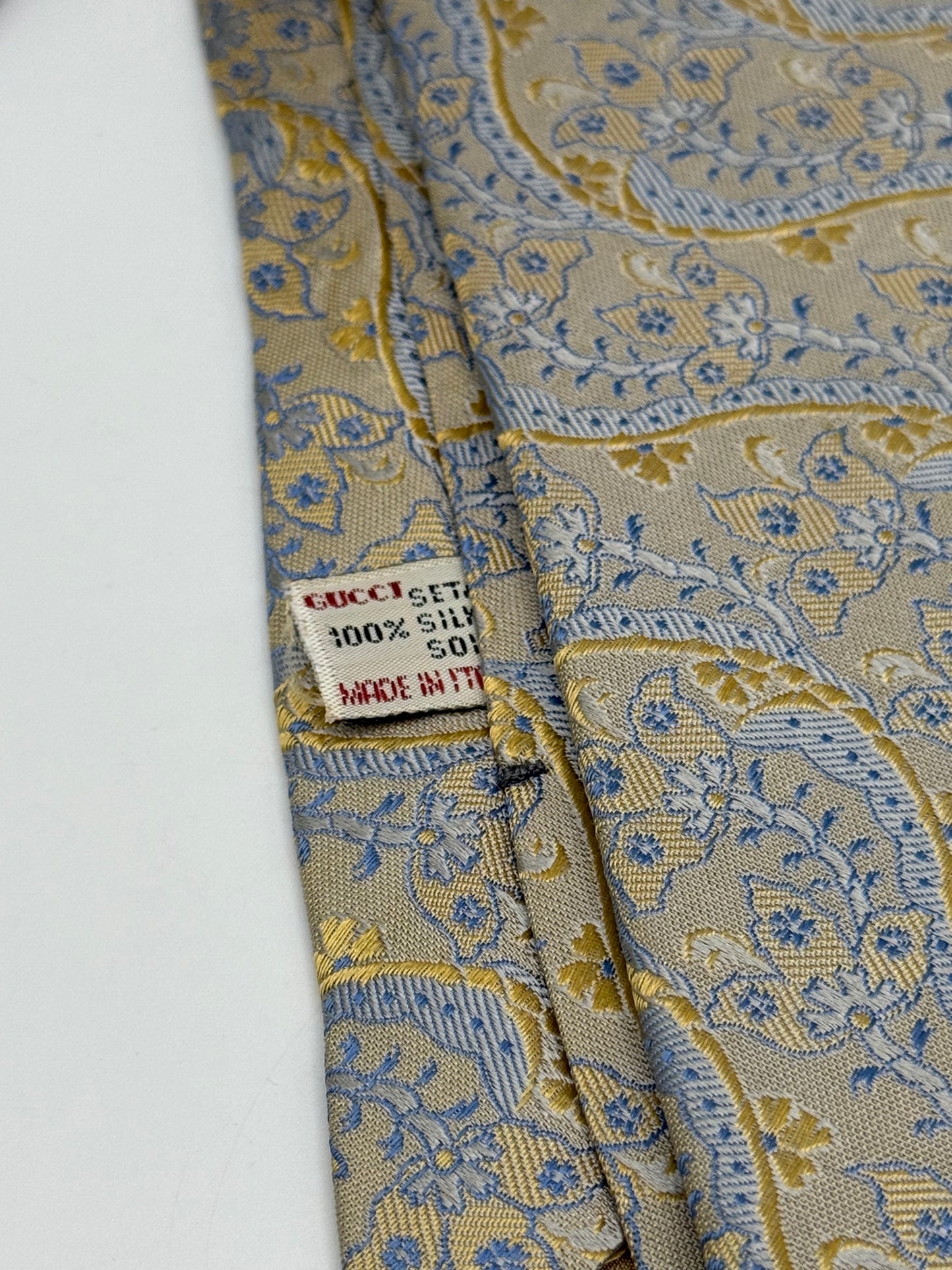 Jacquard silk tie whit GG logo
