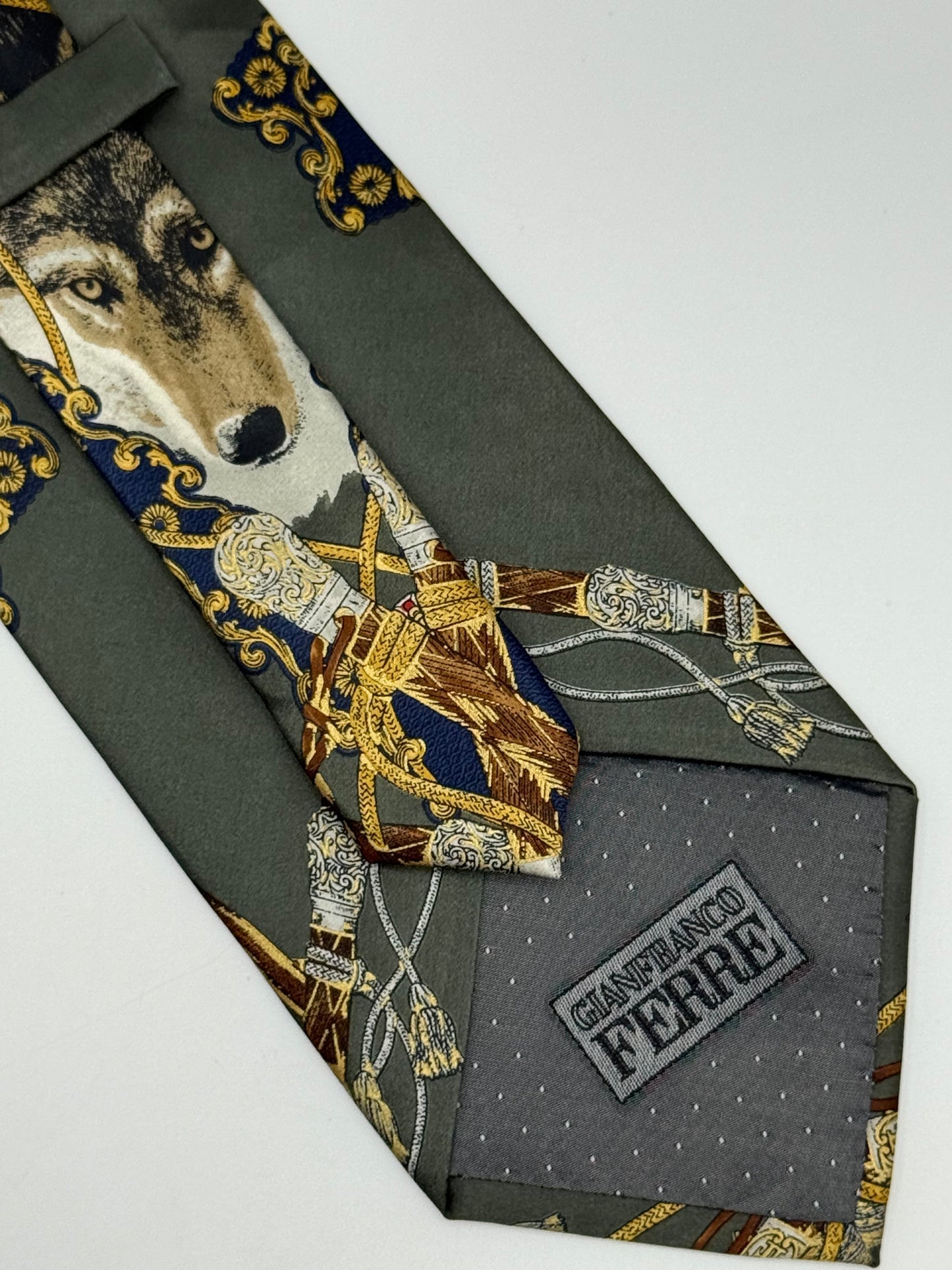 Cachi satin silk tie