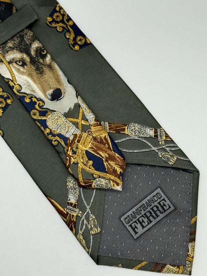 Cachi satin silk tie