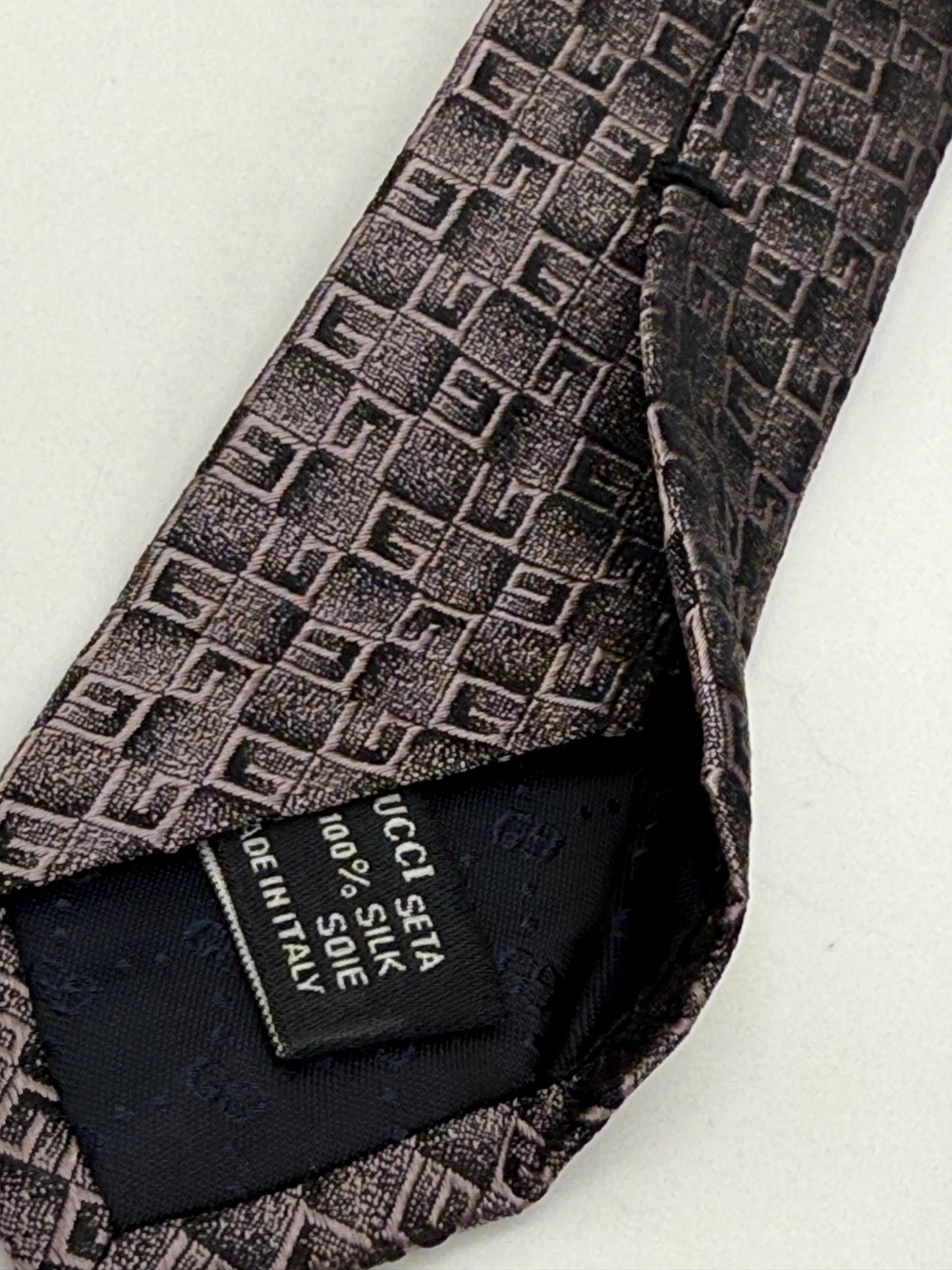 Jacquard GG silk tie