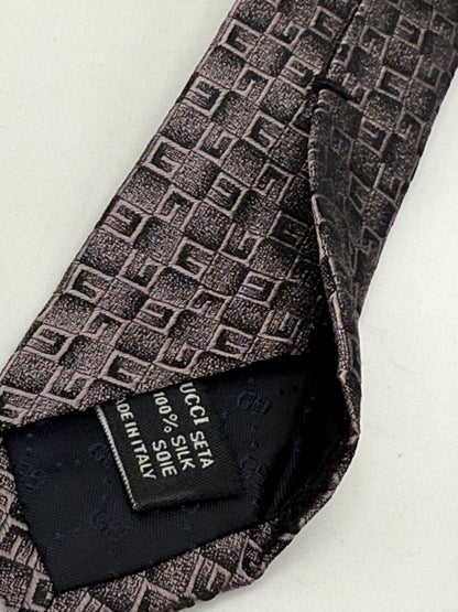 Jacquard GG silk tie