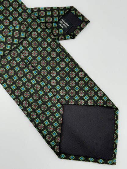 Black sartorial silk tie