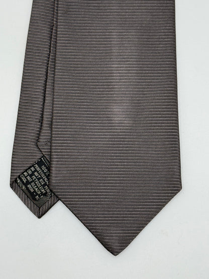 Grey jacquard silk tie