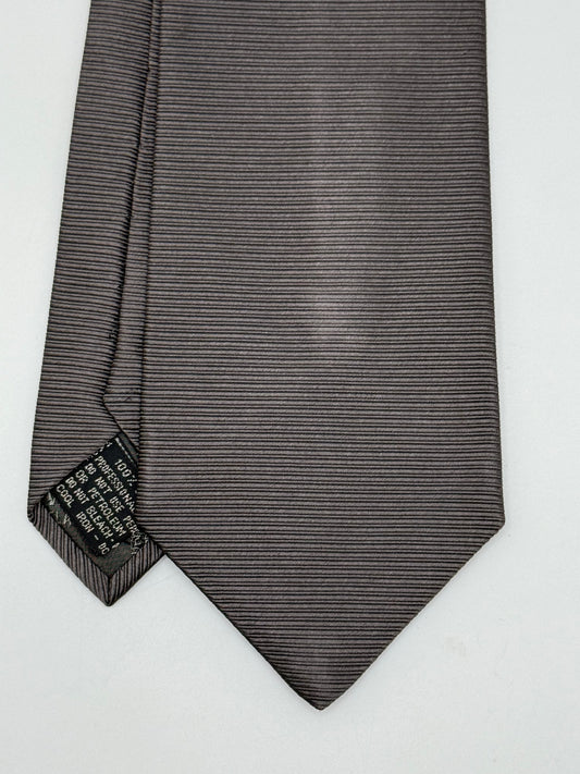 Grey jacquard silk tie