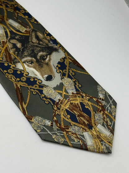 Cachi satin silk tie