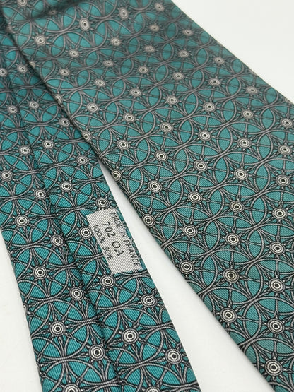 Light blue twill silk tie