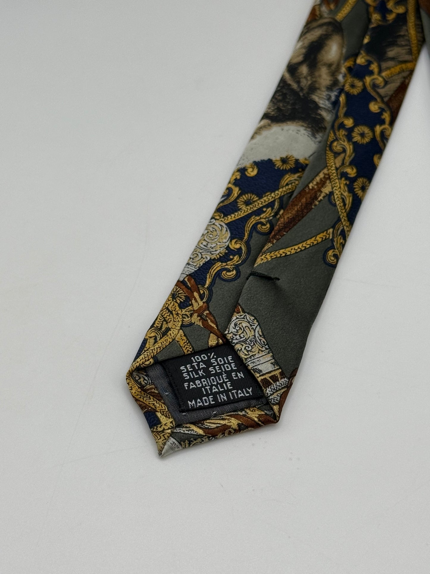 Cachi satin silk tie