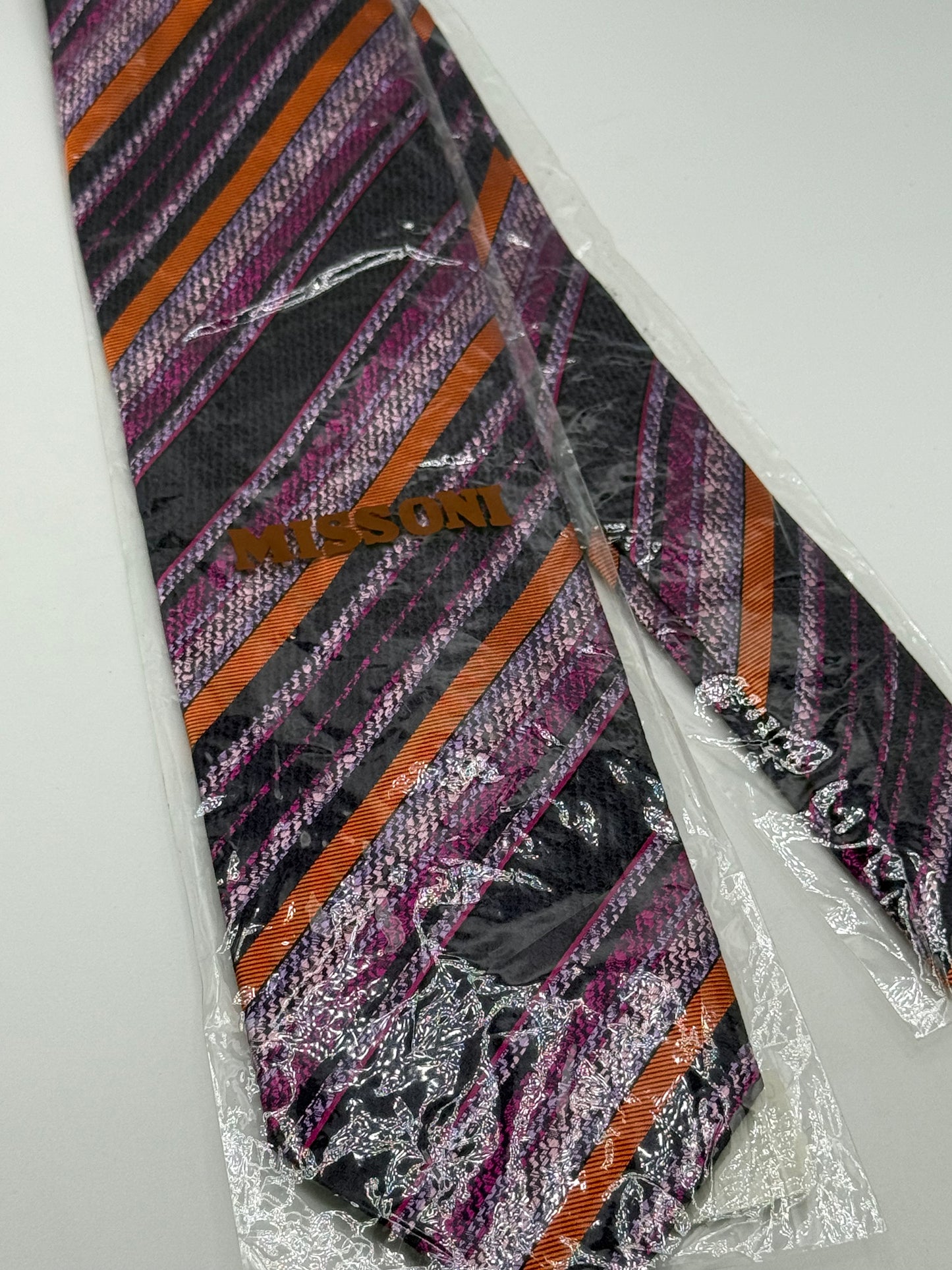 Jacquard silk tie