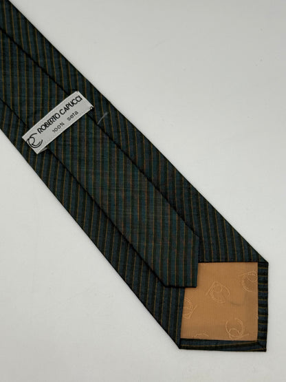 Stripes silk tie
