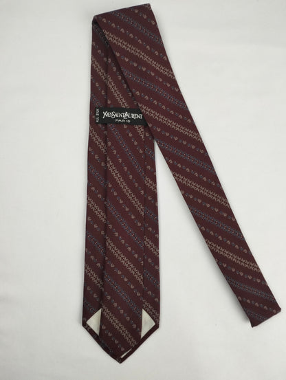 Tie Yves Saint Laurent Paris..